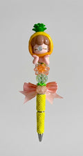 Rolife Nancy Fruit Series – Orange luxury Blinged Out Pen! 🍊