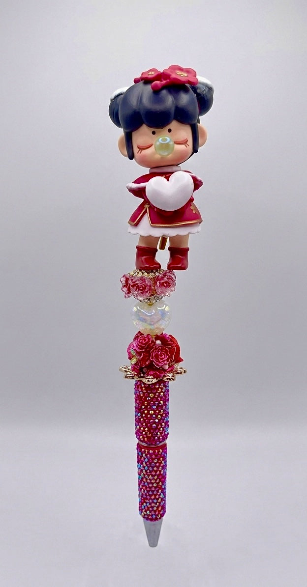 ❄️ Nanci "Minor Cold" – Luxury Custom Blinged Out Pen ❄️