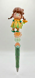 🍃 Nanci "Cold Dew" – Exquisite Custom Blinged Out Pen 🍃