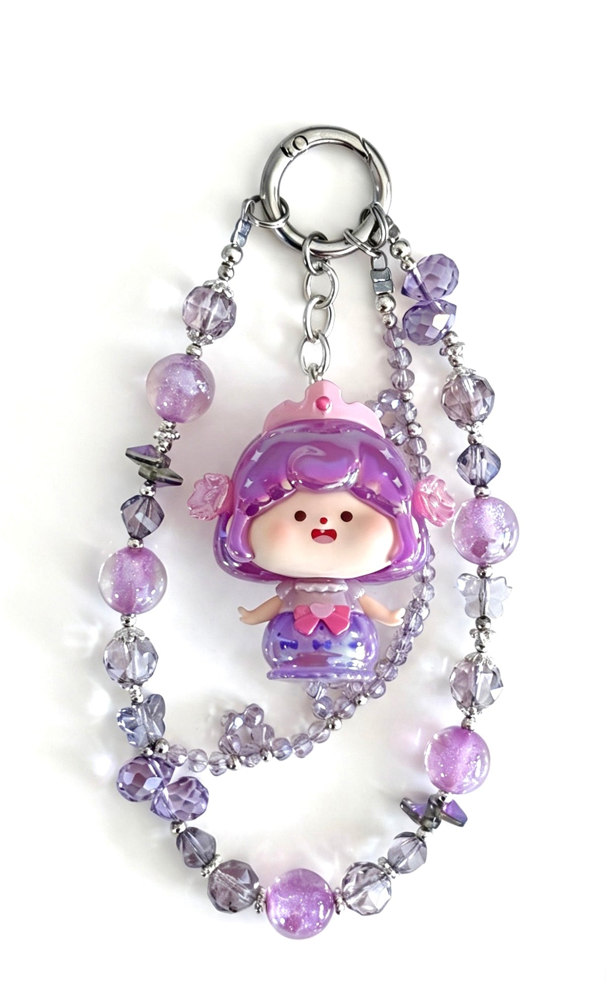 Genuine Munmun Fairy Tale Sakura Blinged Out Keychain