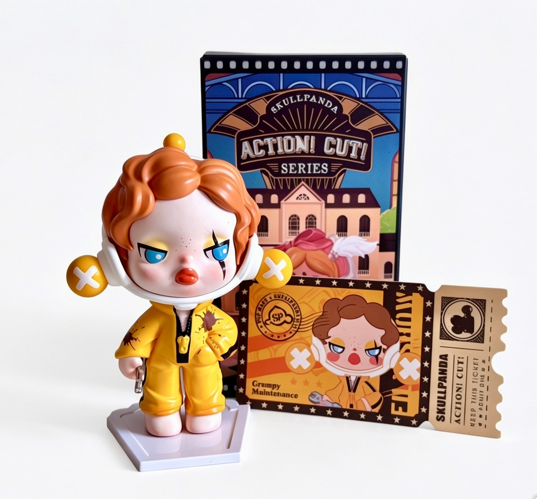 SkullPanda Action Cut Series Figure
