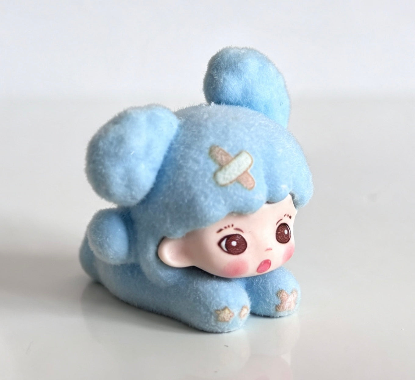 Cute Girl Fuzzy Puppy