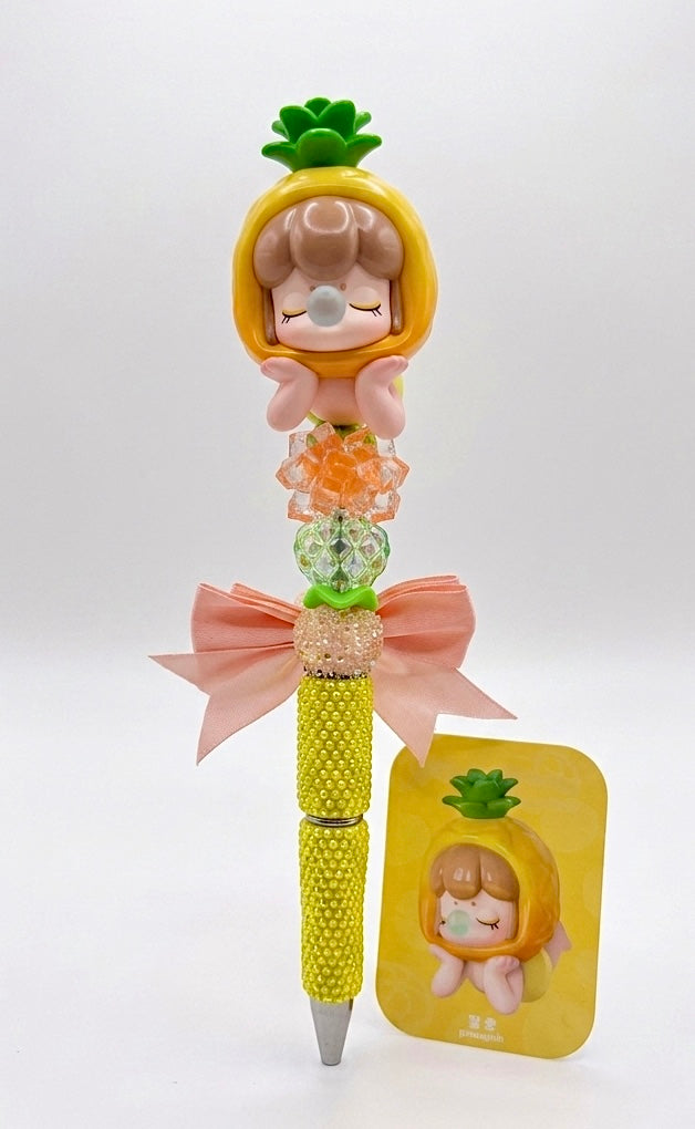 Rolife Nancy Fruit Series – Orange luxury Blinged Out Pen! 🍊
