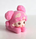 Cute Girl Fuzzy Puppy