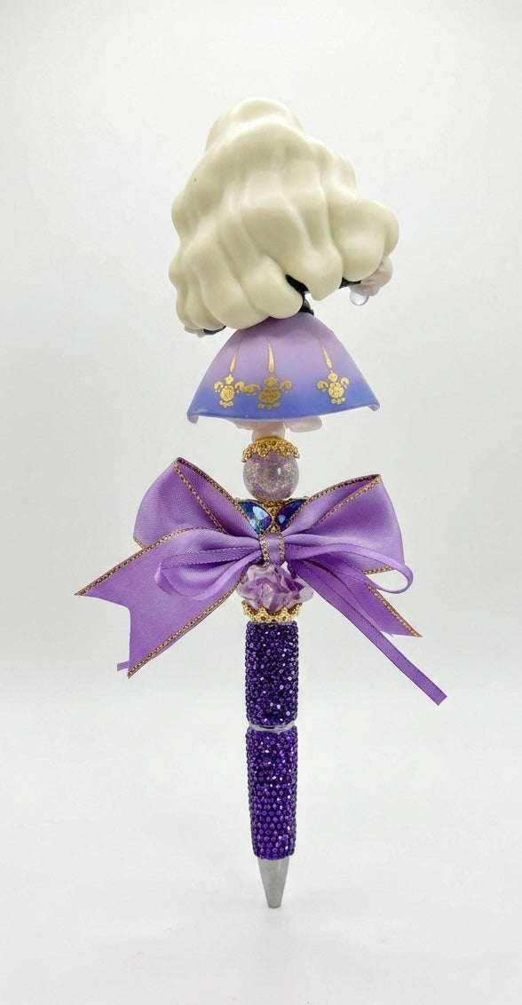 💜 Nanci "The Collector" – Premium Custom Blinged Out Pen 💜
