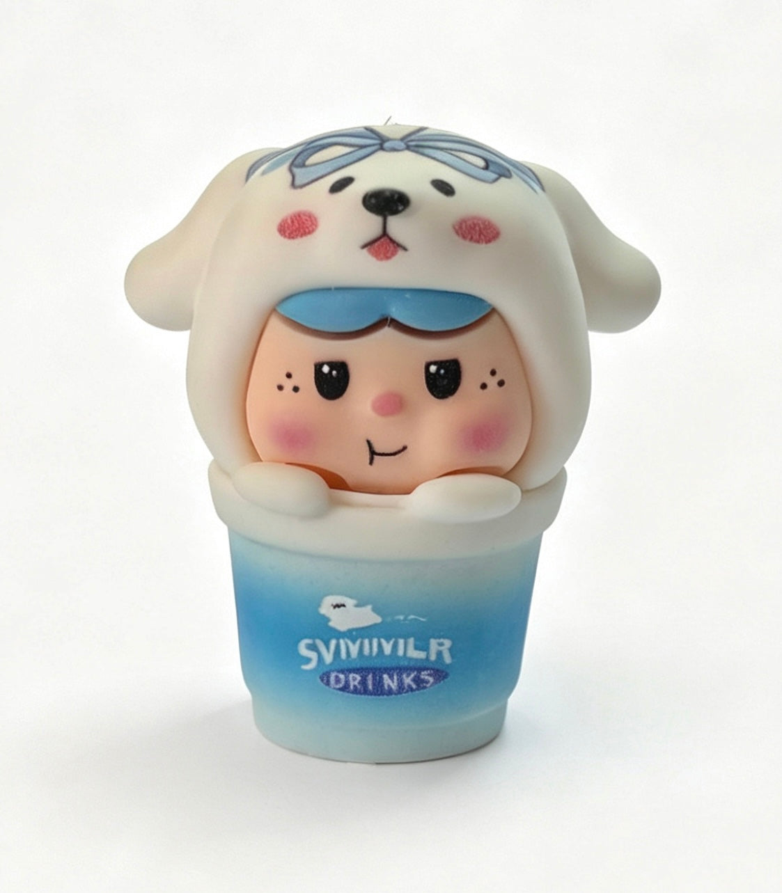 Cute Puppy in a Cup Bean