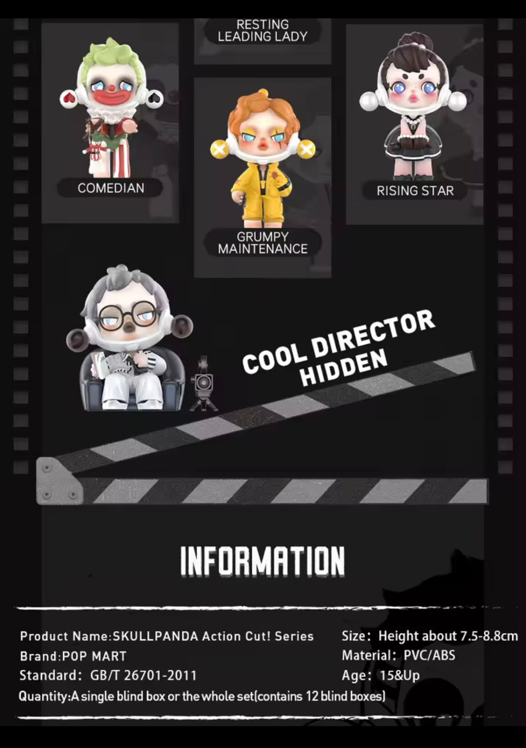 SkullPanda Action Cut Series Figure