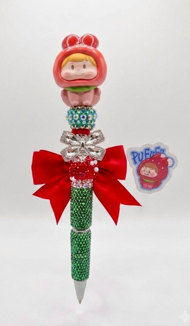 Pufufu Bunny Luxury Blinged Out Pen